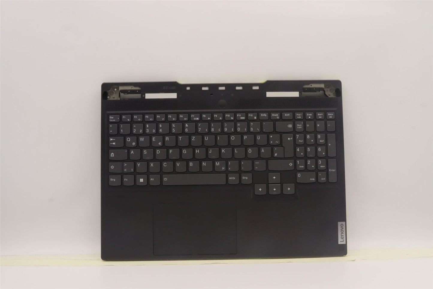 Lenovo S7 16IAH7 Palmrest Cover Touchpad Keyboard German Onyx Grey 5CB1J04355