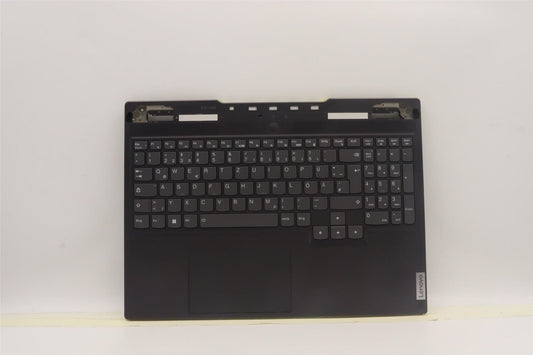 Lenovo S7 16IAH7 Palmrest Cover Touchpad Keyboard German Onyx Grey 5CB1J04355
