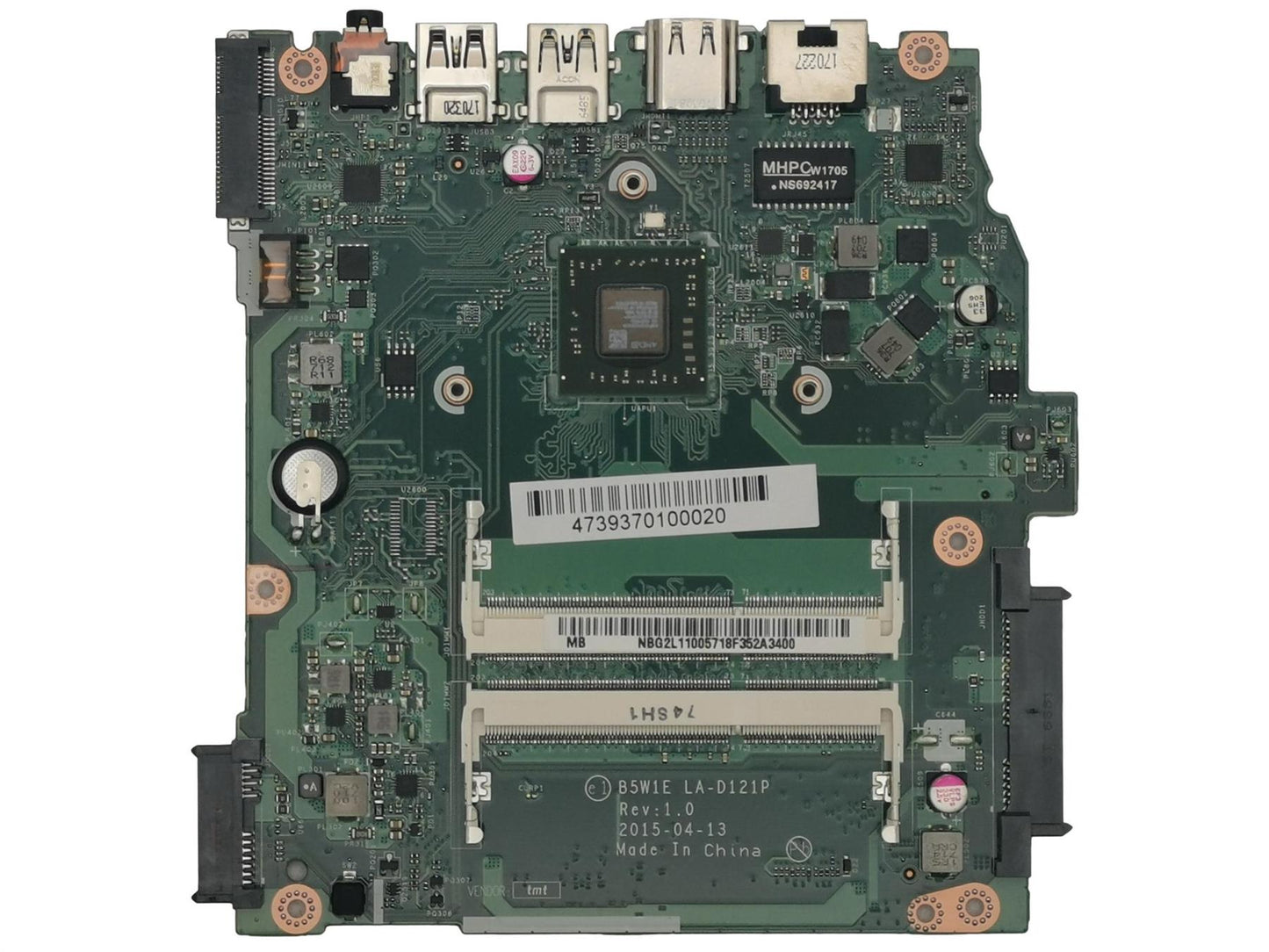 Acer Aspire ES1-522 Motherboard Mainboard NB.G2L11.005