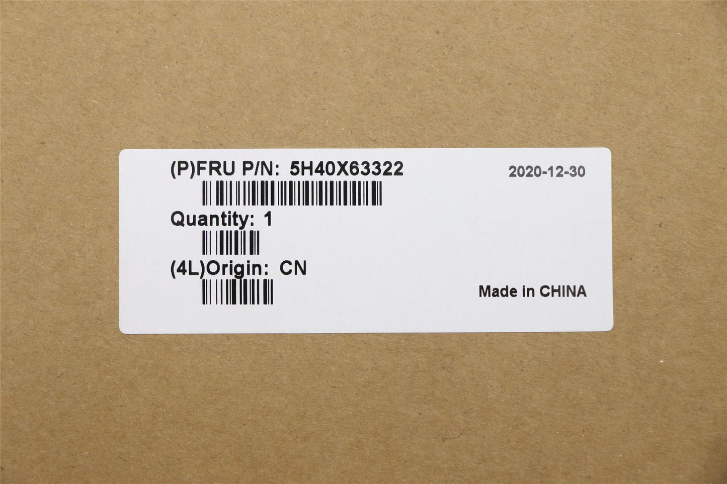 Lenovo PCH heatsink for T750, ECS 5H40X63322