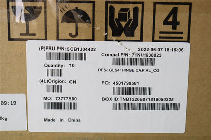 Lenovo IdeaPad 5 14IAL7 5 14ABA7 Hinge Cap Strip Trim Cover Silver 5CB1J04422