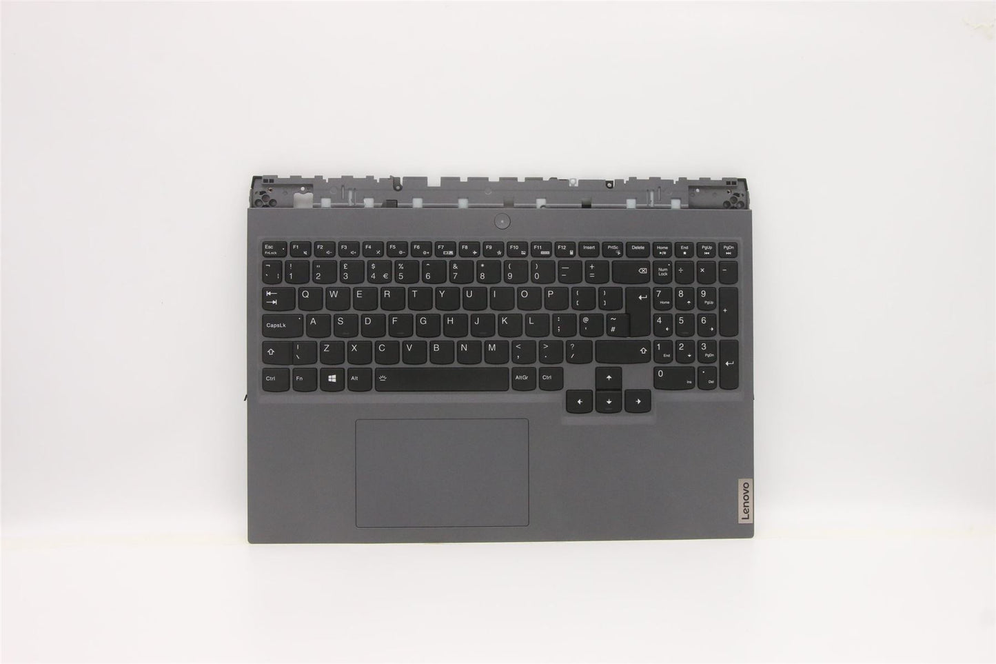 Lenovo 5 16ITH6H Palmrest Cover Touchpad Keyboard UK Storm Grey 5CB1D05415