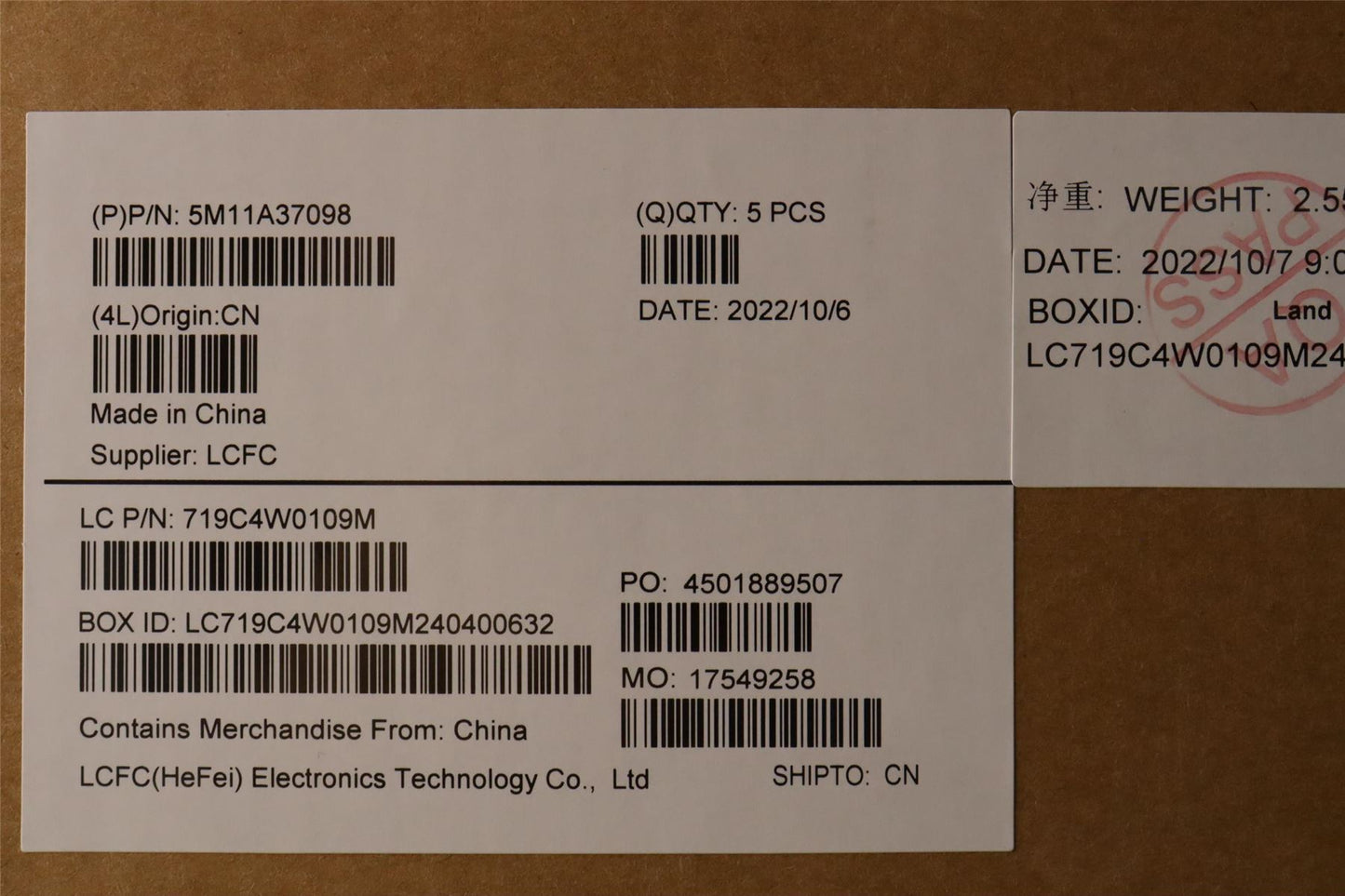 Lenovo ThinkPad T14s Gen 2 Palmrest Touchpad Cover Keyboard Black 5M11A37100