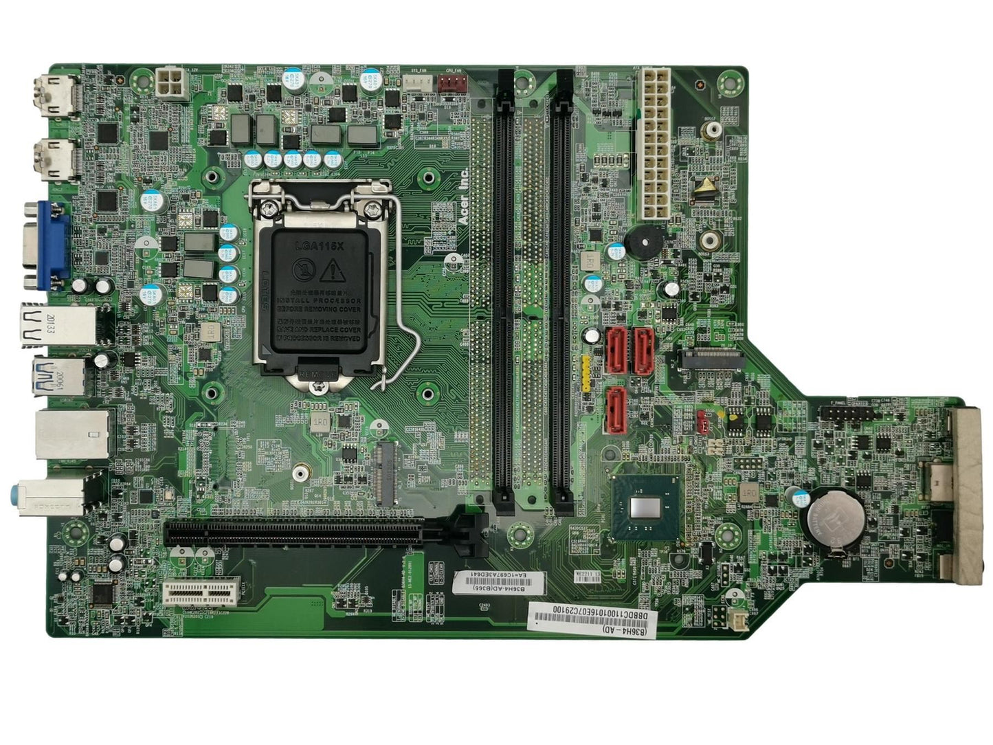 Acer Aspire TC-866 TC-886 XC-866 XC-886 Motherboard Mainboard Black DB.BDC11.001