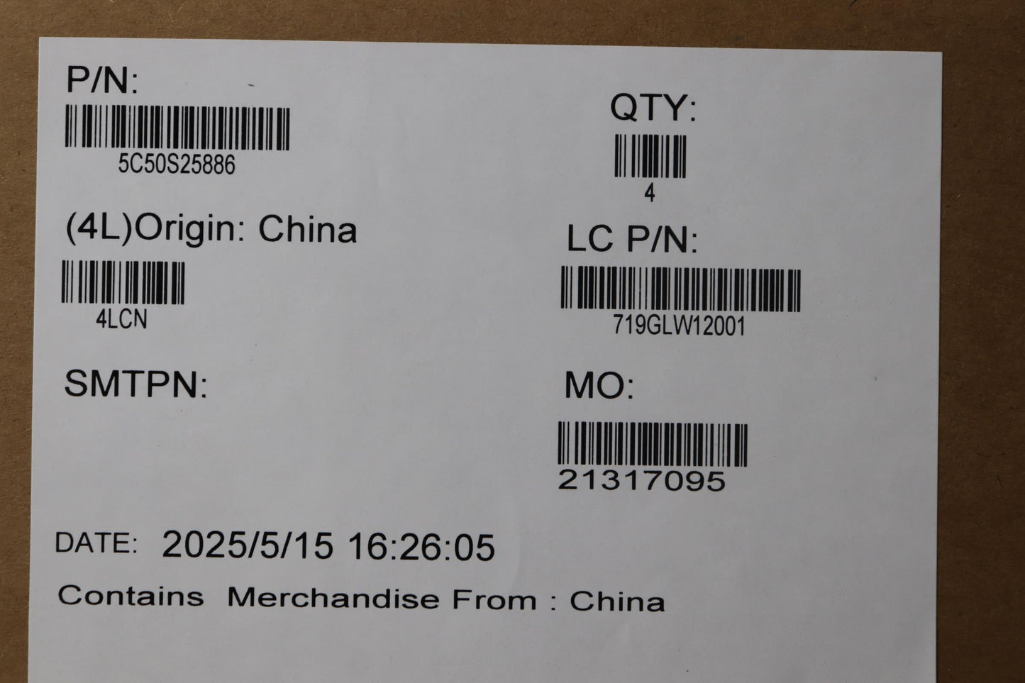 Lenovo CARDPOP L 21R0 IO/B I/O Board 5C50S25886