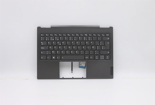 Lenovo ThinkBook Plus Keyboard Palmrest Top Cover Belgian Grey 5CB0Z27745