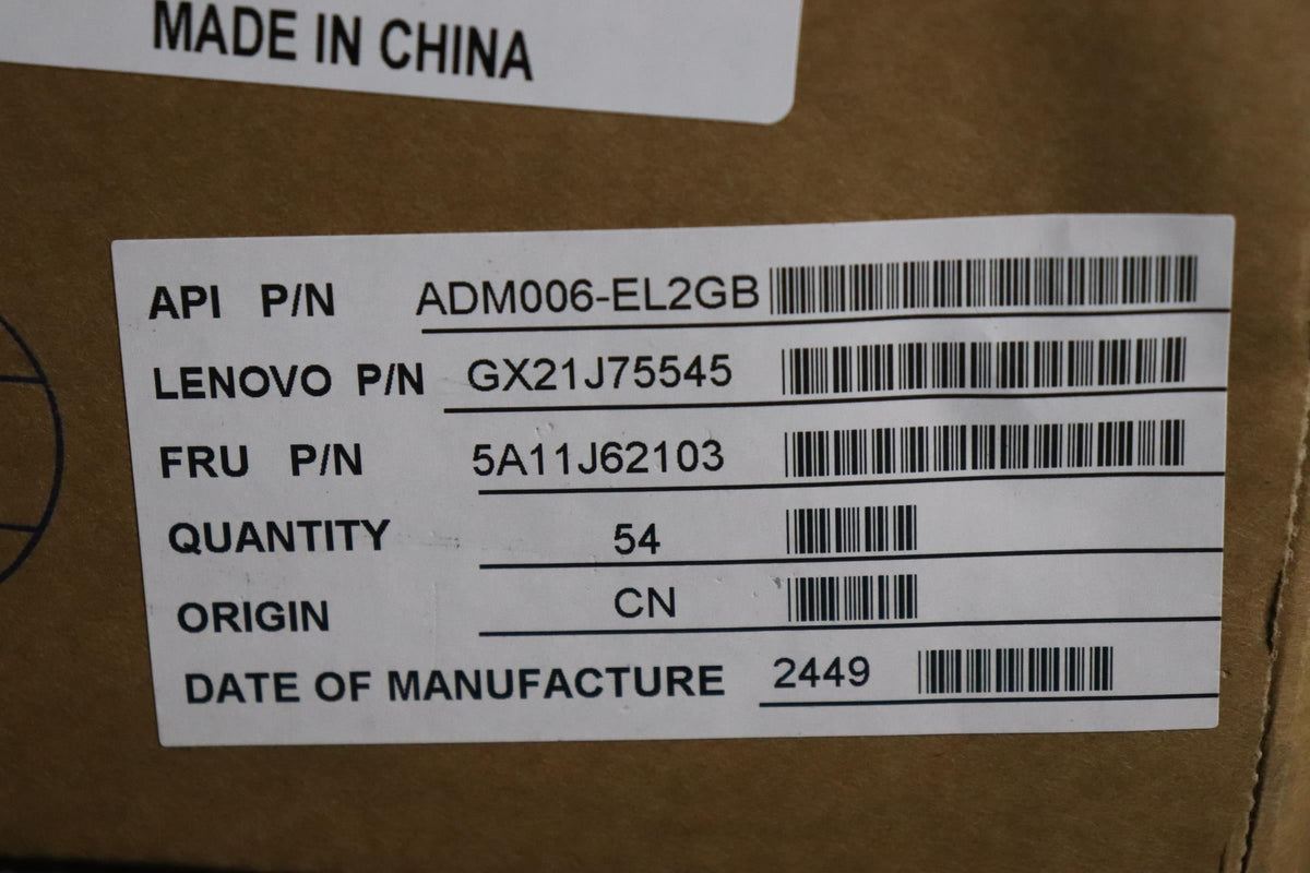 Lenovo AC_ADAPTER PD,100W,20/15/9/5V,3P,WW,ACB 100W USB-C 5V 3 Pin AC Charger Adapter 5A11J62103