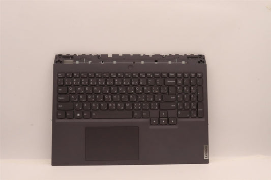 Lenovo 5 16ARH7H Palmrest Cover Touchpad Keyboard Arabic Storm Grey 5CB1H71041