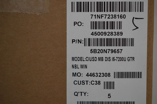 Lenovo MB C 80X5 WIN I5-7200 GTR NBL 5B20N79657