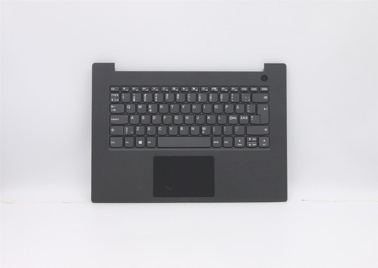 Lenovo V130-14IGM Palmrest Touchpad Cover Keyboard Czech Grey 5CB0R39229