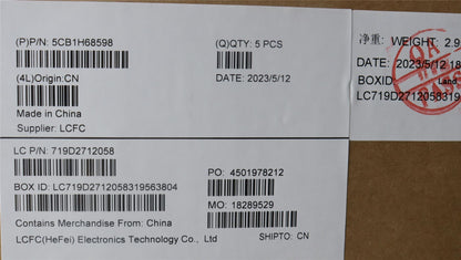 Lenovo IdeaPad 1 14ALC7 Palmrest Cover Touchpad Keyboard Nordic 5CB1H68598