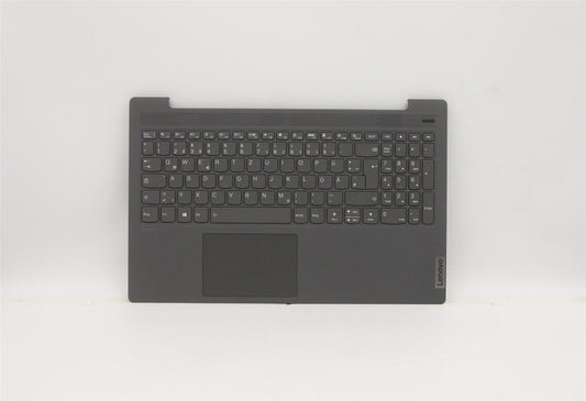 Lenovo IdeaPad 5-15ALC05 Palmrest Touchpad Cover Keyboard German Grey 5CB0X56183