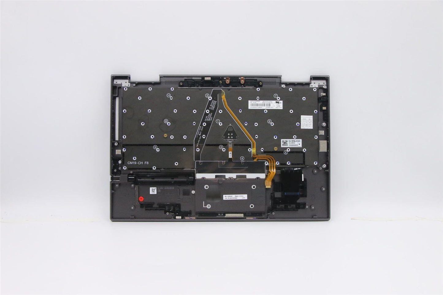 Lenovo ThinkPad X1 4th Gen Keyboard Palmrest Top Cover Hungarian 5M10V24853
