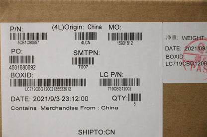 Lenovo IdeaPad 7 14IHU5 O Palmrest Cover Touchpad Keyboard Belgian 5CB1C90557