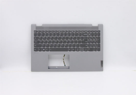 Lenovo Flex 5-15IIL05 Keyboard Palmrest Top Cover US Grey 5CB0Y85684