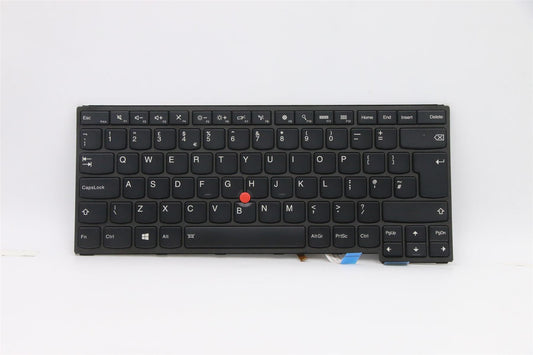Genuine Lenovo Yoga 14 Keyboard UK Black Backlit 00HW792 00HW829 SN20F98443
