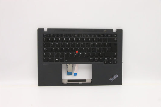 Lenovo ThinkPad T14s 2 Keyboard Palmrest Top Cover Spanish Black 5M11A37672