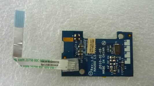 Lenovo NAU00 FINGER PRINT Fingerprint FPR Board 31044077