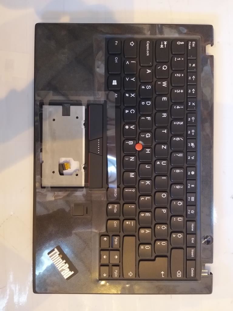 Lenovo Carbon X1 5th Keyboard Palmrest Top Cover Hungarian Black 01LX516