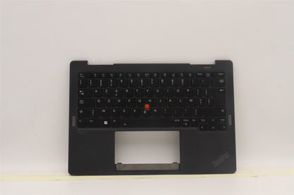 Lenovo ThinkPad X13s Keyboard Palmrest Top Cover Belgian Black 5M11J12798