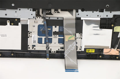 Lenovo 5 17ACH6H Palmrest Cover Touchpad Keyboard Greek Phantom Blue 5CB1C19233