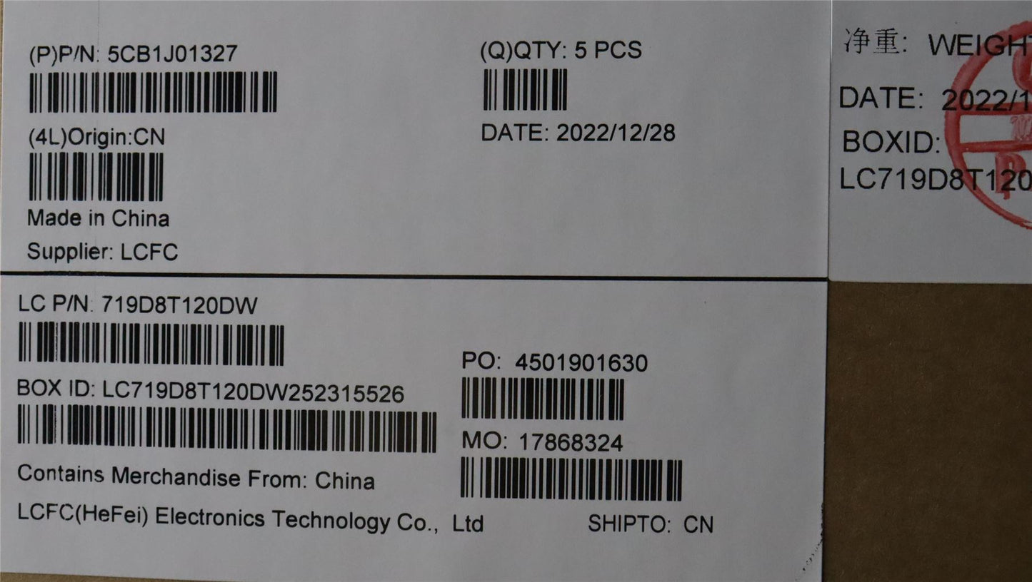 Lenovo Upper Case ASM_UKEL82SFNF_AB_NB_PC 5CB1J01327