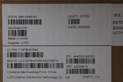 Lenovo MECH_ASM FRU KBD CCV HBW BL(PMX) US BK 5M11N99155