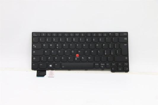 Lenovo ThinkPad X13 2 Keyboard Italian Black Backlit 5N21A21824