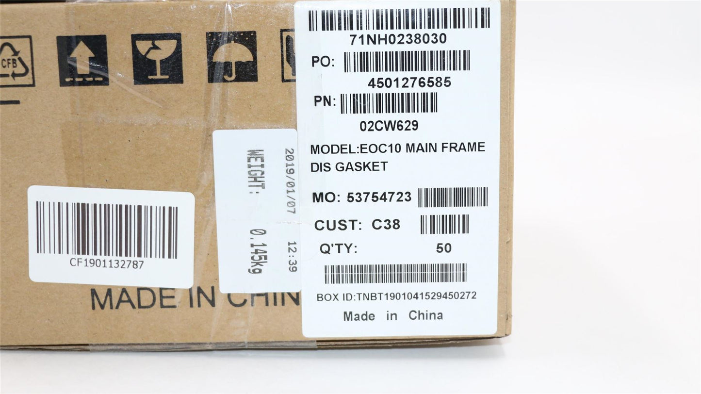 Lenovo MECHANICAL EOC00_MAIN_FRAME_DIS_GASKET 02CW629