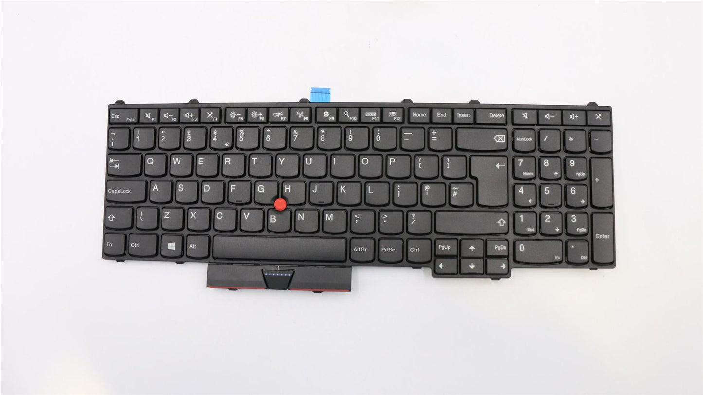 Lenovo ThinkPad P50 P70 Keyboard UK Black 00PA276