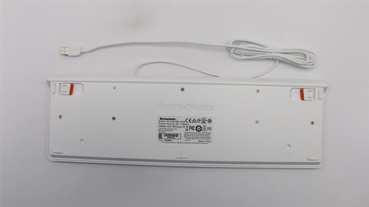Lenovo Sunrex EKB-10YA (FR) W-Silk USB KB-LVT8 French Keyboard 25209163