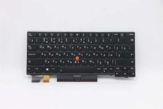 Lenovo ThinkPad L13 2 X13 Keyboard Russain Black Backlit 5N20V43056