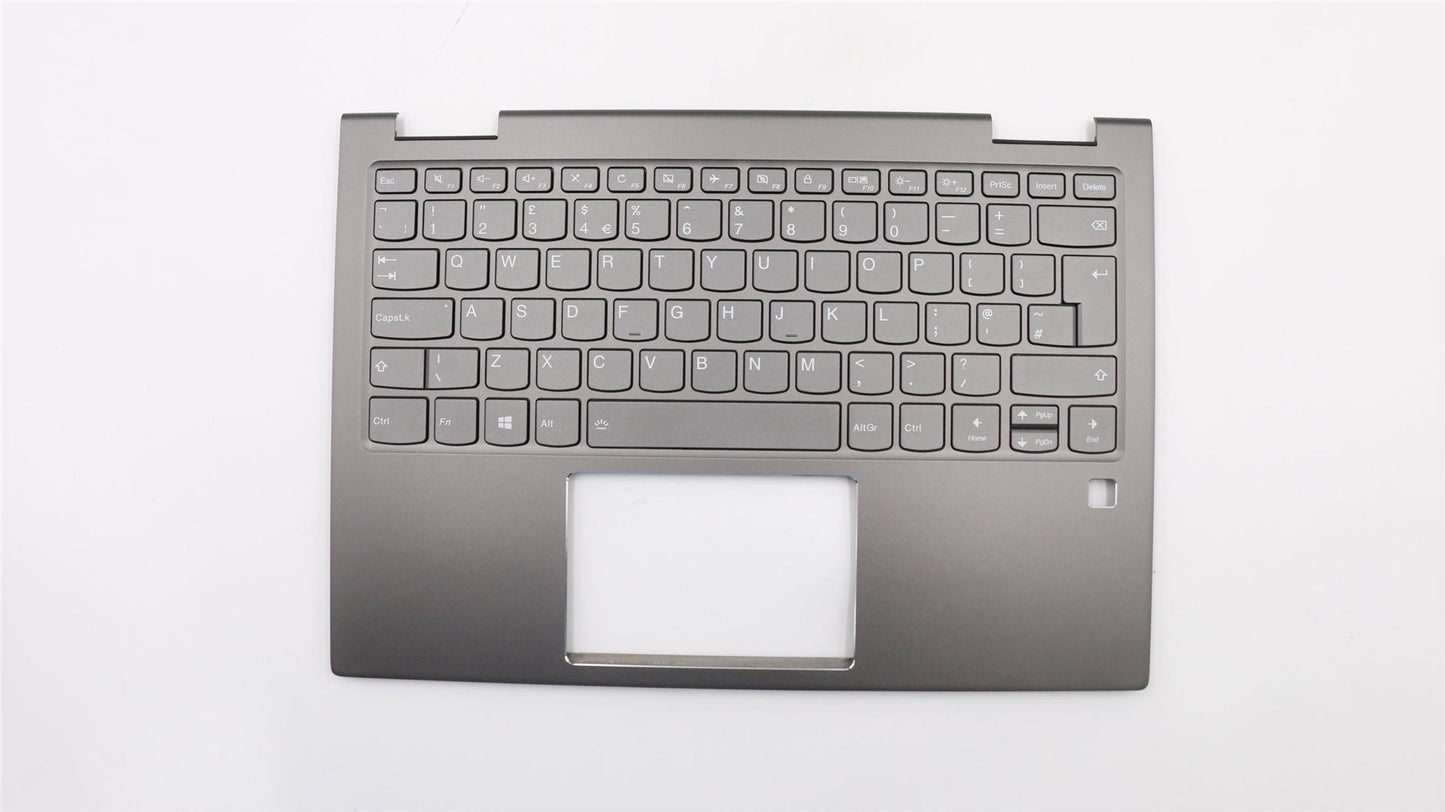 Lenovo Yoga 730-13IKB 730-13IWL Keyboard Palmrest UK Iron Grey 5CB0Q95916