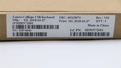 Lenovo USB Calliope KB SR POR 00XH971