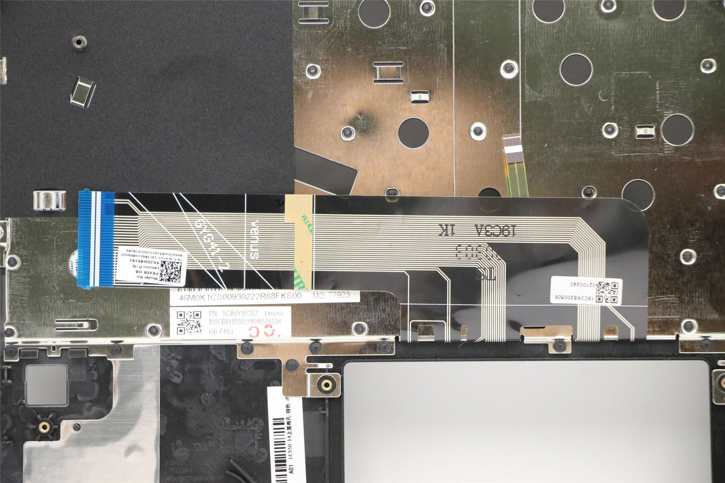 Lenovo IdeaPad 5-14IIL05 5-14ITL05 Palmrest Cover Keyboard Hebrew 5CB0Y85382