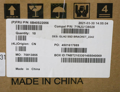 Lenovo HDD Bracket C 82L3 SSD_2242 5B40S22056