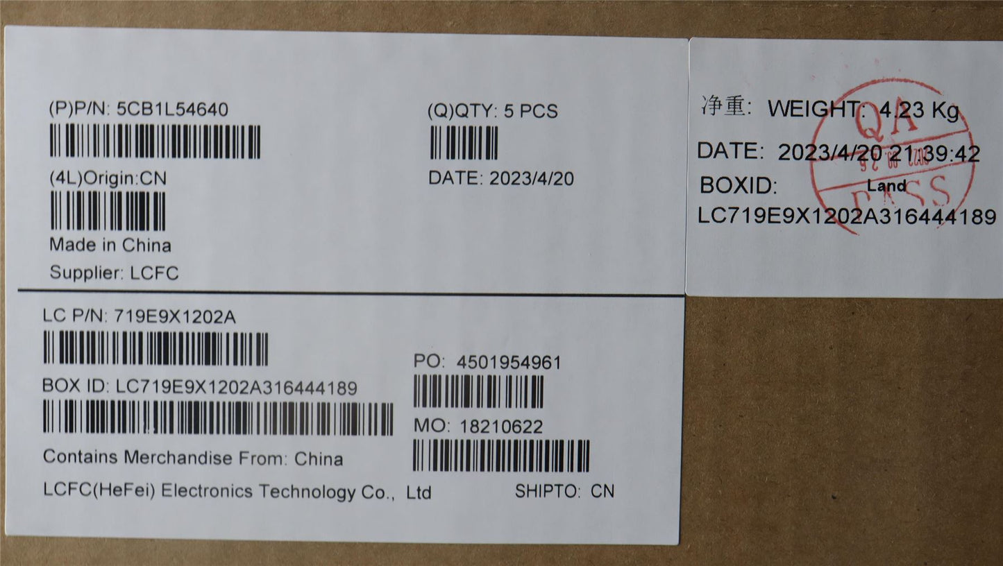 Lenovo Upper Case ASM_SLV L82WM OG RGB 5CB1L54640
