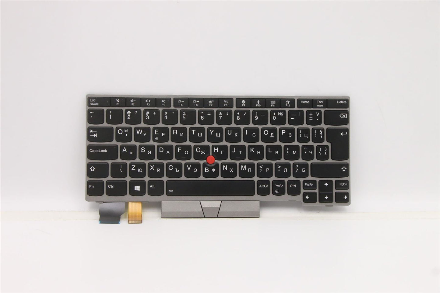 Lenovo ThinkPad L13 Keyboard Bulgarian Silver Backlit 01YP847