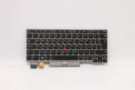 Lenovo ThinkPad L13 Keyboard Bulgarian Silver Backlit 01YP847