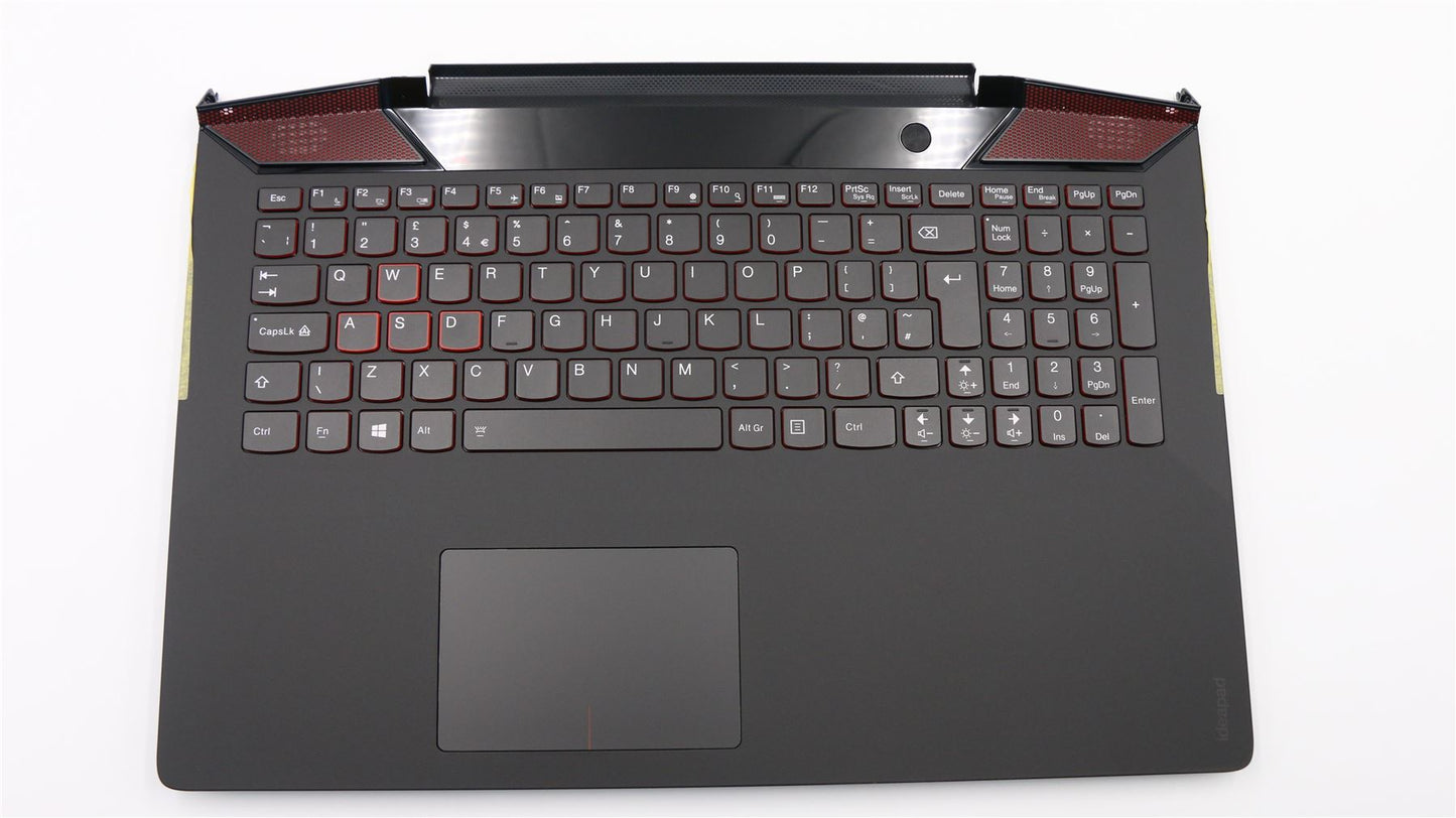 Lenovo IdeaPad Y700-15ISK Keyboard Palmrest UK Black Backlit 5CB0K97385