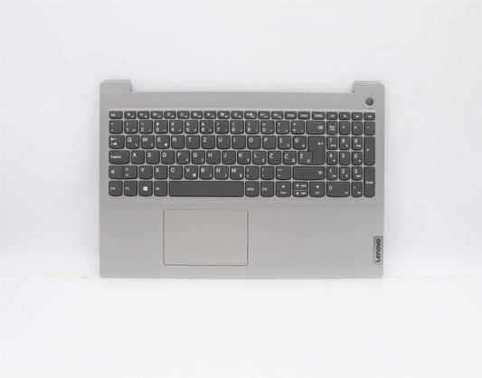 Lenovo IdeaPad 3-15ARE05 3-15IIL05 Keyboard Palmrest Top Cover Silver 5CB0X57528