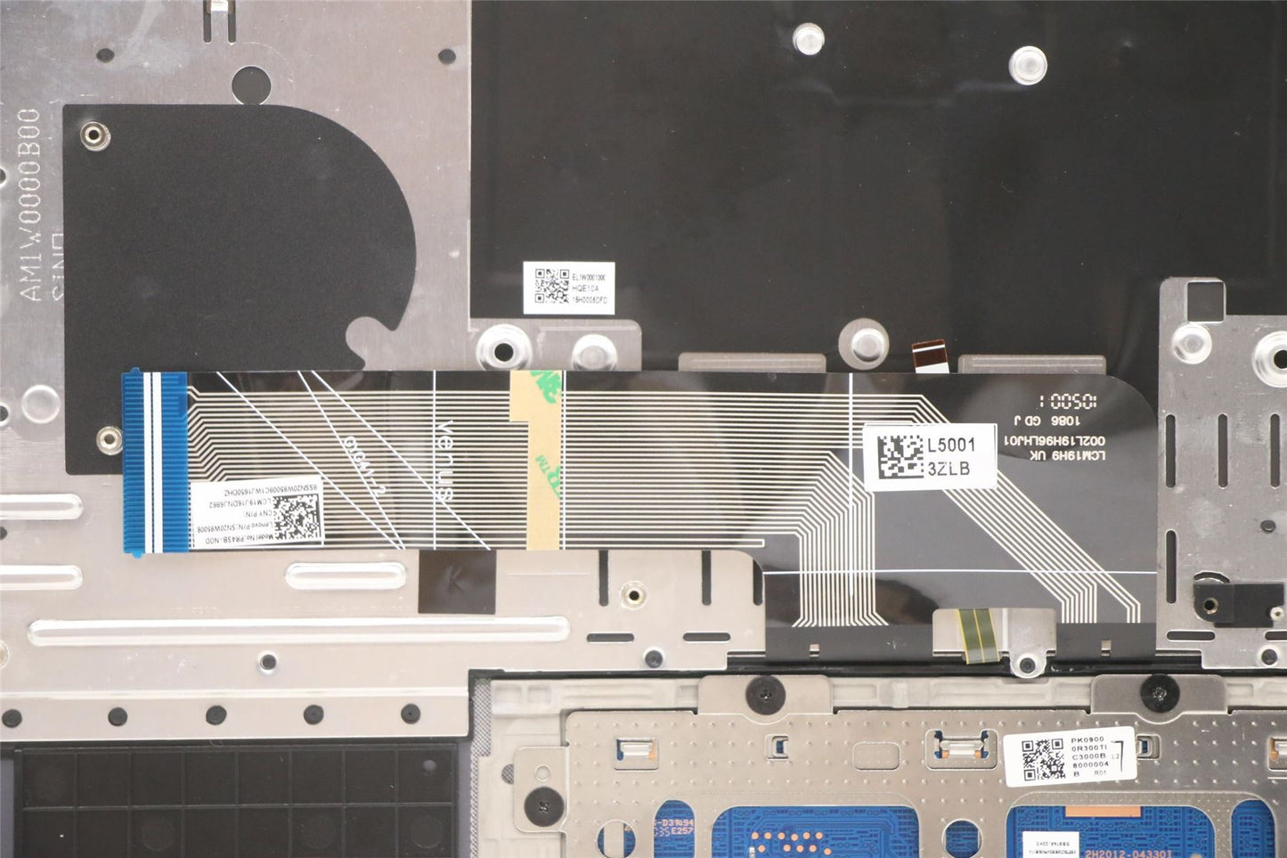 Lenovo Yoga 7 Pro-14ACH5 O 7 Pro-14ARH5 Keyboard Palmrest Top Cover 5CB1B43549