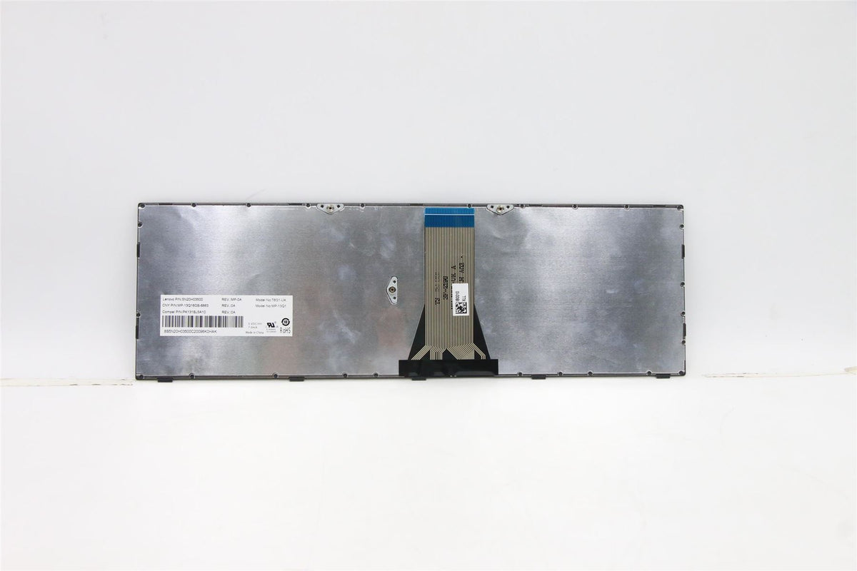 Lenovo Z51-70 IdeaPad 500-15ACZ 500-15ISK Keyboard UK Silver 5N20H03500