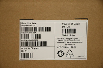 Lenovo Primax RFBU71 2.4G BKR CZ_SL 00XH997