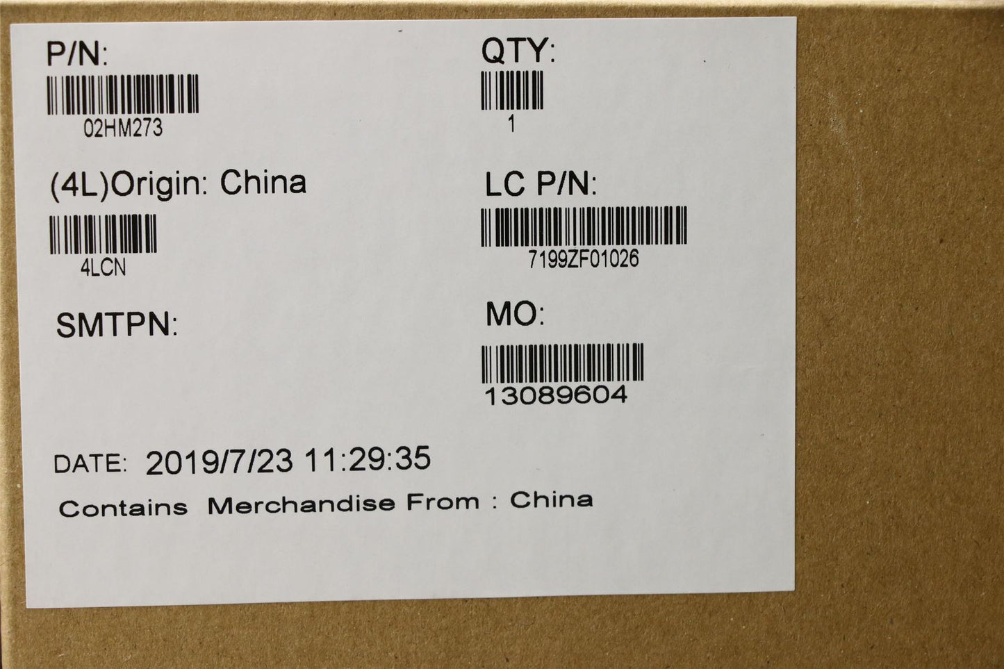 Lenovo MECH_ASM Ccov,ARA,BLKBD,FPR,BK,LTN 02HM273
