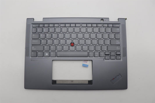 Lenovo ThinkPad X13 Gen 4 Keyboard Palmrest Top Cover Arabic Grey 5M11L64306