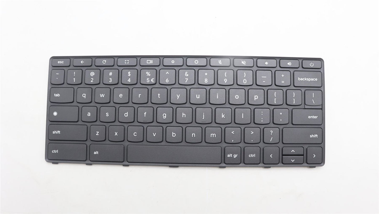 Lenovo 100e Gen4 Keyboard US Euro Grey Backlit 5N21L43958