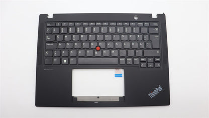 Lenovo ThinkPad X13 Gen 4 Keyboard Palmrest Top Cover Black 5M11H94331