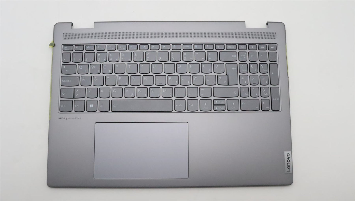 Lenovo Yoga 7 16IAH7 Palmrest Cover Touchpad Keyboard Slovenian 5CB1J03979