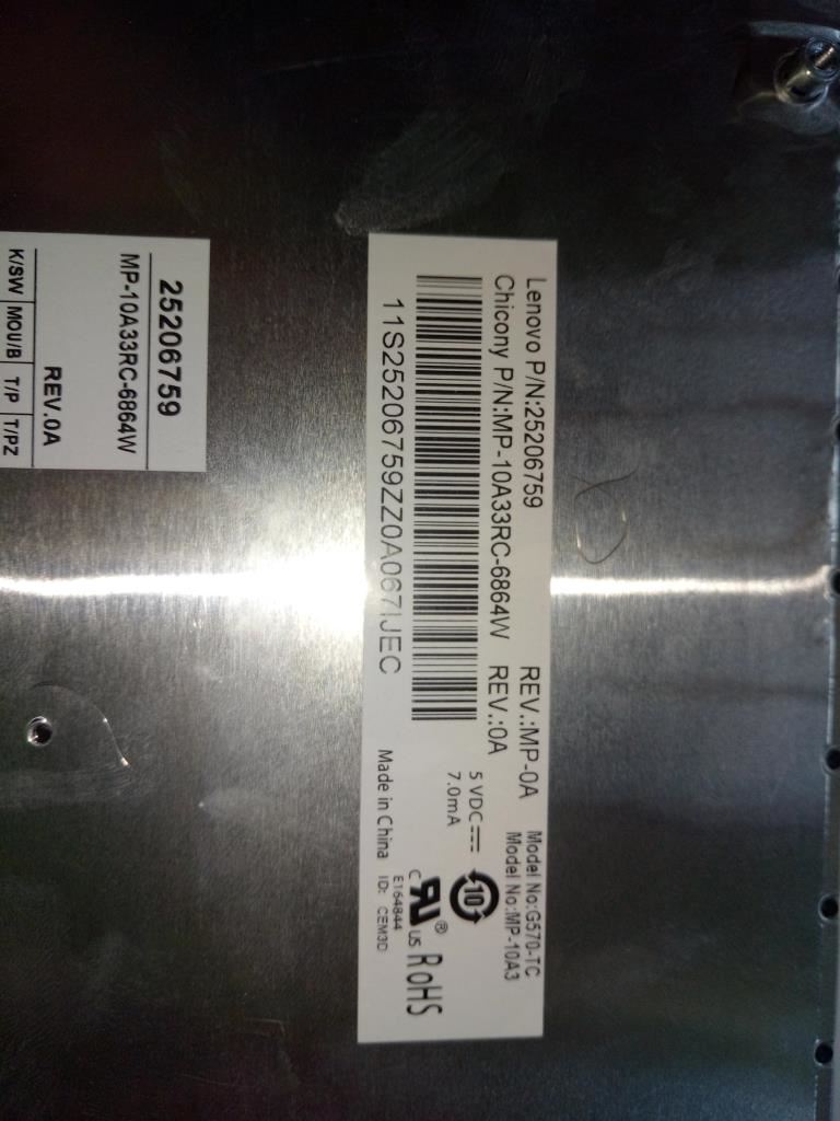 Lenovo CCYT4TTC101KeyOrangeKBD(win8) Keyboard 25206759
